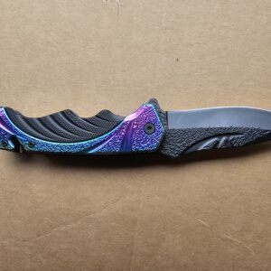 Anodized Locking Folding Knife