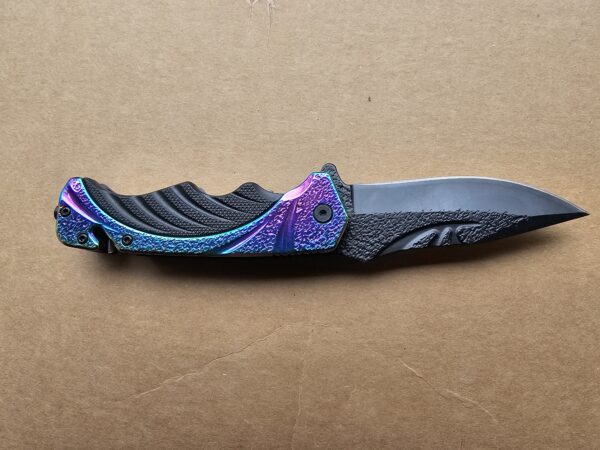 Anodized Locking Folding Knife