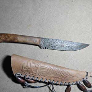 Patch knife with sheath