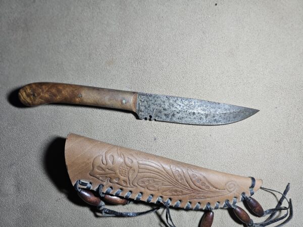 Patch knife with sheath