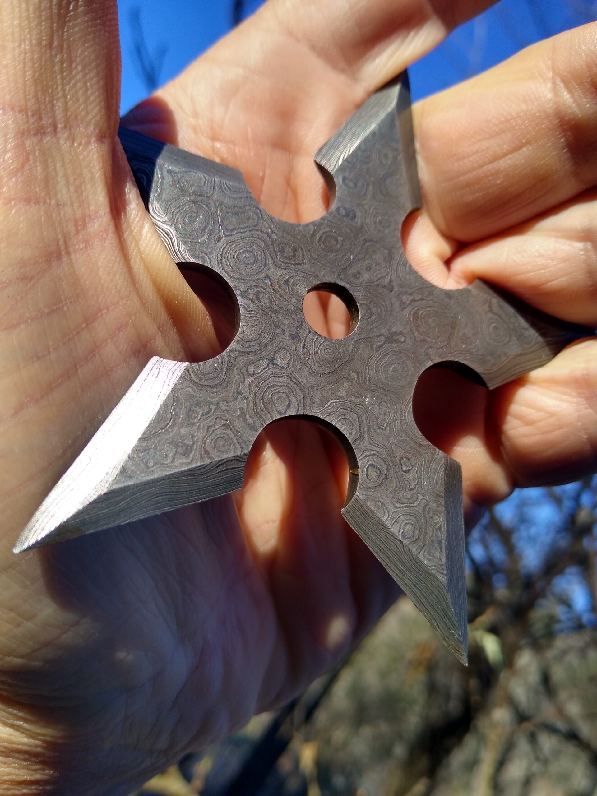 Damascus Shurikens